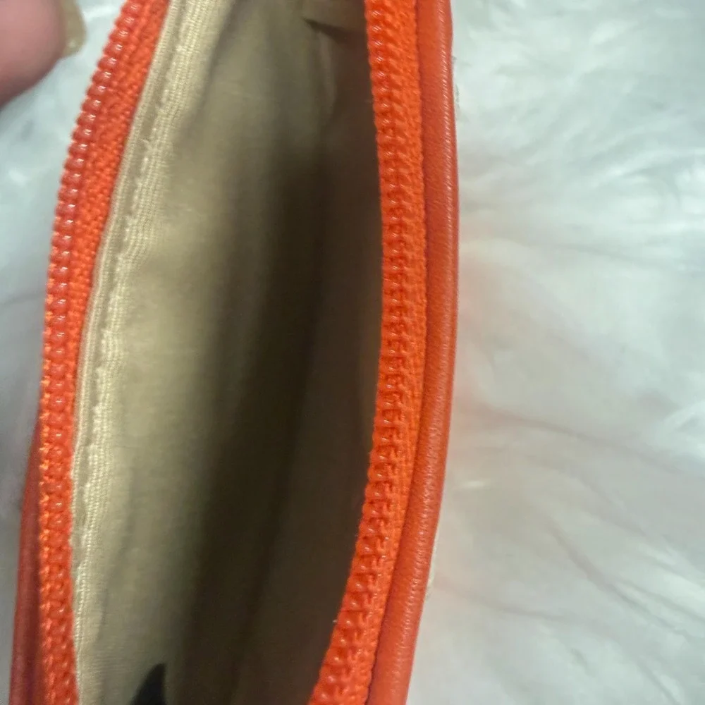 NWT Coach vintage y2k orange slice coin bag purse